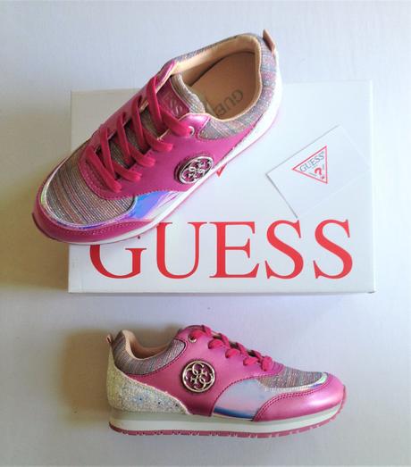Guess kozene sneakersy pink vel,36 pc 137 eur, guess,36