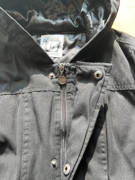 Čierna bunda burton, burton,m