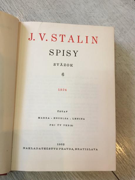 Knihy j. v. stalin spisy 1949-1953- 13 ks, 