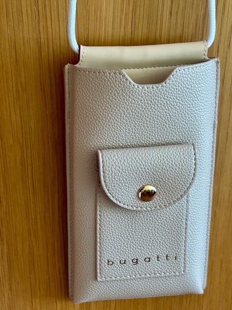 Kožená taštička na mobil zn.bugatti, 
