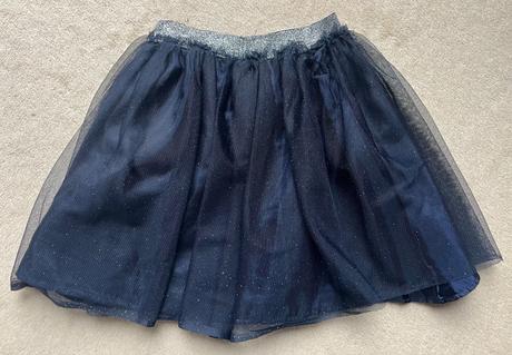 Tmavomodrá krútivá sukňa, dopodopo,116