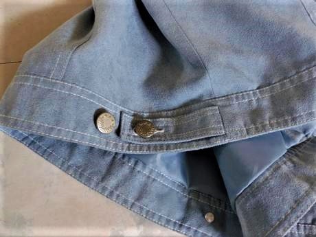 Semišová bunda do pása, l