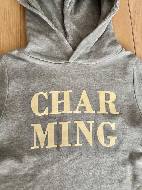 Predĺžená mikina charming top stav, name it,128