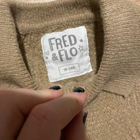 Teplý svetrík na gombíky v 92, f&f,92