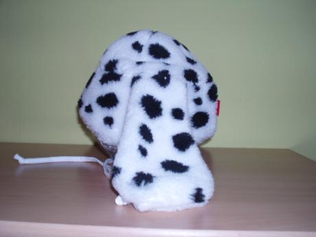 Úžasná dalmatínová "ušanka" nenosená, broel,74