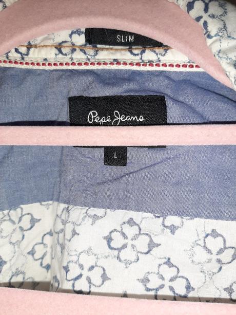 Slim košeľa pepe jeans, pepe jeans,l