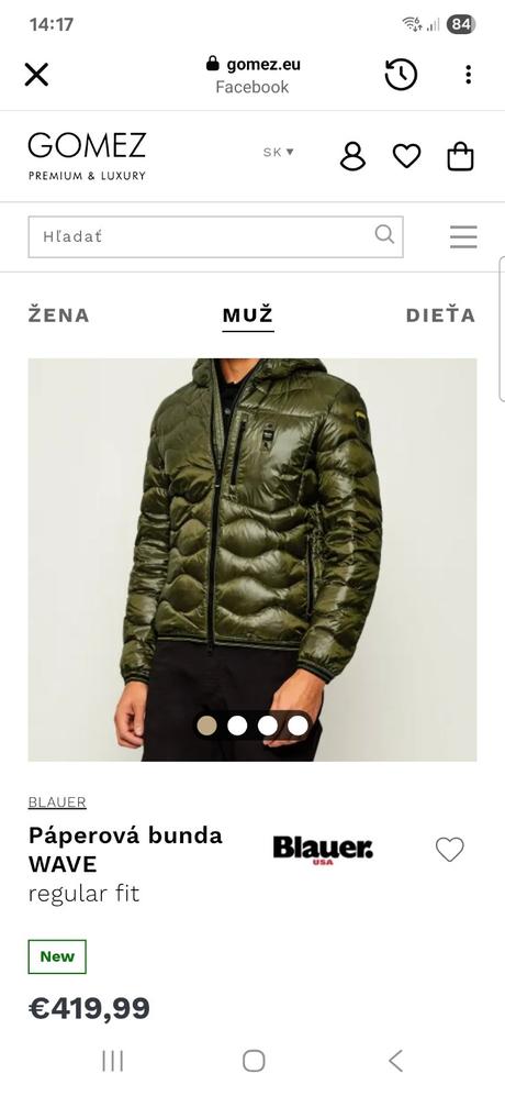 Blauer zimná bunda, xl