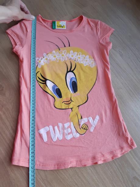 Bavlnené tričko s tweety zn. benetton, benetton,134