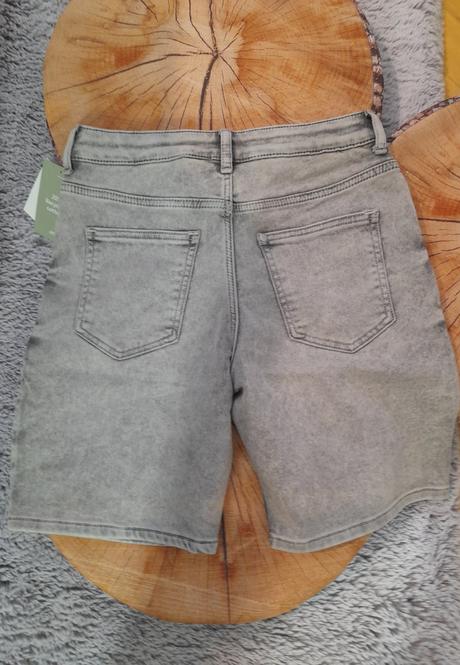 Riflové kraťasy nenosené, h&m,158