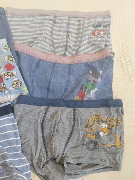 6x boxerky ..cena spolu, tezenis,134