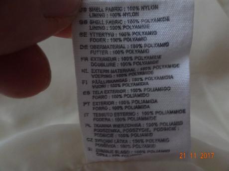 Nepremokavá prechodná bunda, h&m,l