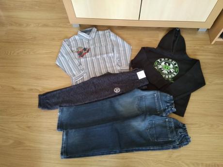 Balík  oblečenia zn.rebel  veľ. 128, 122–134