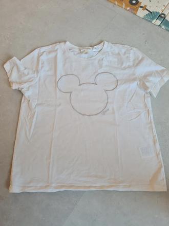 Bavlnene tricko, sirsi strih, h&m,s