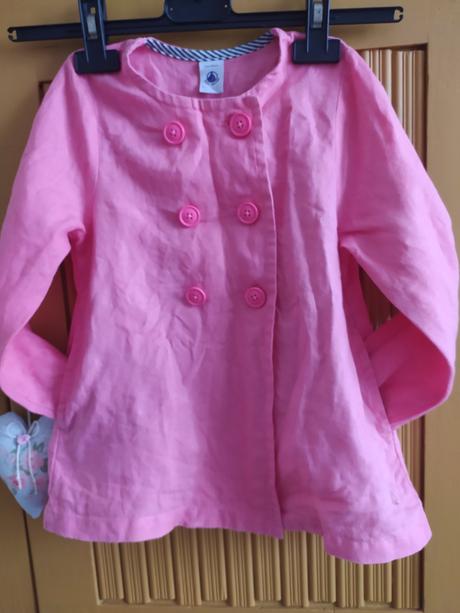 Lanový kabát petit bateau, 110