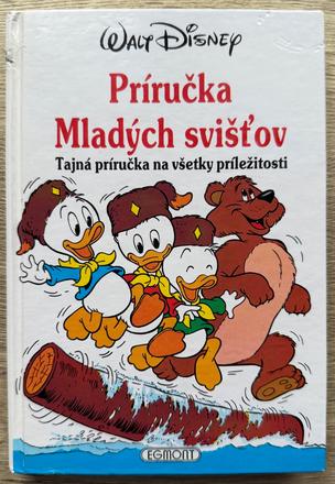 Kniha príručka mladých svišťov walt disney,