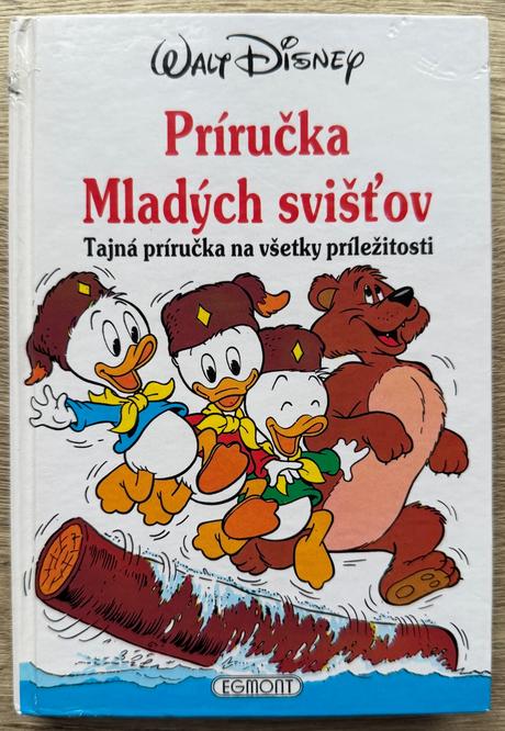 Kniha príručka mladých svišťov walt disney,