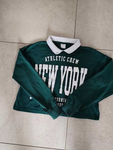 Dievčenská krátka mikina, zara,164