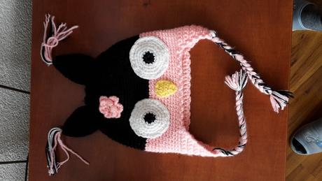 Hačkovana ciapka na zimu, 92