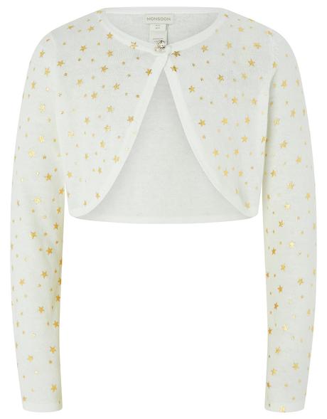 Zdobené bolerko monsoon uk, monsoon,98 - 152