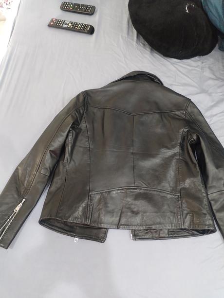 Kožená bunda, mango,m