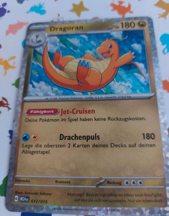 Pokemon kartička dragoran 180, 