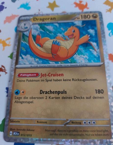 Pokemon kartička dragoran 180, 