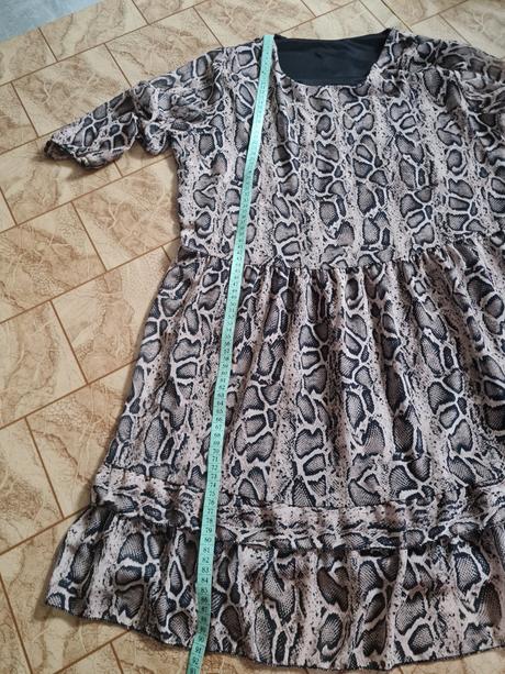 Šaty hadí vzor, m