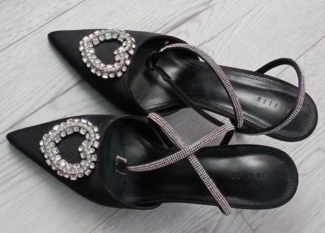 Lodičky so štrasovou ozdobou, mohito,40