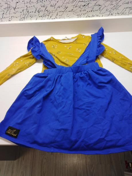 Sukňa do škôlky v. cca 128 zn. petit ang, 128