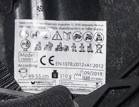 Detska prilba zn. crazy safety, xs