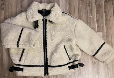 Krásna trendy zimná kožušinová bunda/kožúšok, f&f,xl