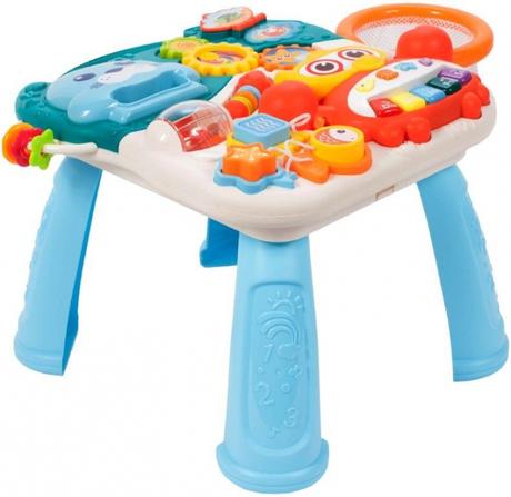 Detské interaktívne chodítko a stolček walker 2v1,