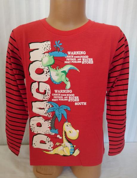 Chlapč. červené pyžamo dr dragon, n-feel 104-110, 110