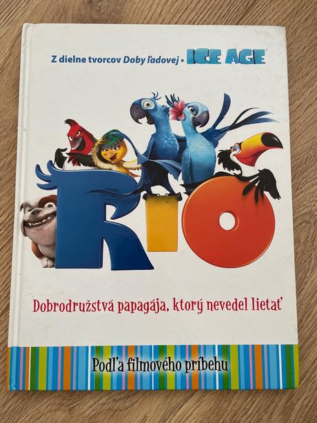 Kniha rio dobrodružstvá papagájá., 