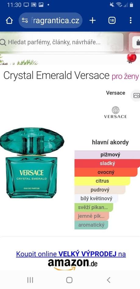 Vercace crystal emerald pour femme 90ml, 