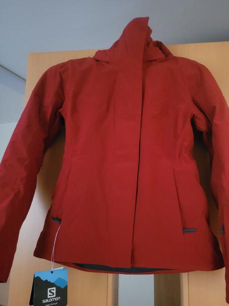 Zimná lyžiarska bunda salomon nova, salomon,xs