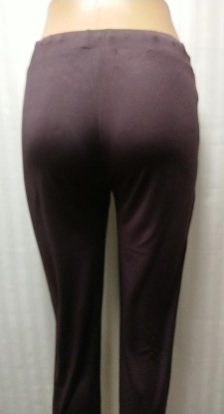 Dámske elastické fialovo sivé tepláky, landl, xs, xs