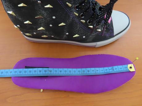 Kotníkové tenisky na skrytej platforme veľ.39, 39