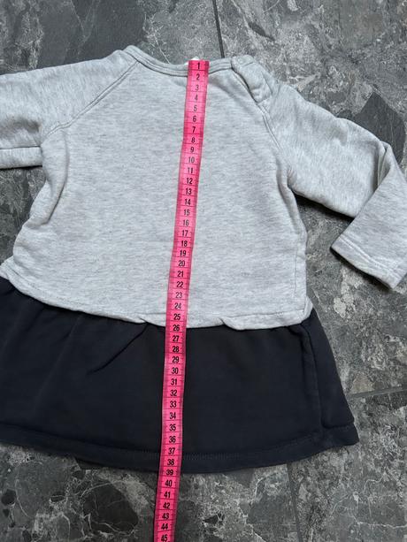 Šaty mikinové, h&m,74
