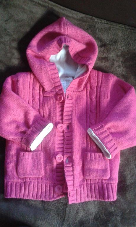 Zateplený svetrík 86/92, 86