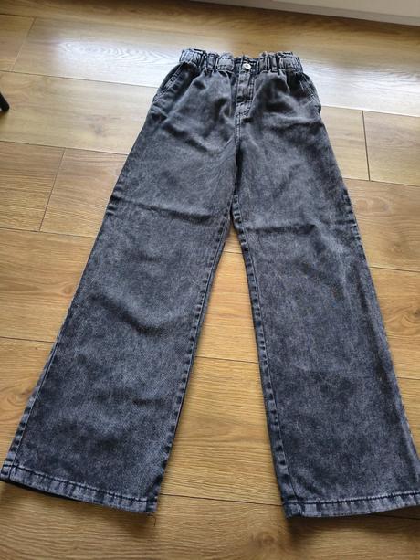 Široké rifle, h&m,140