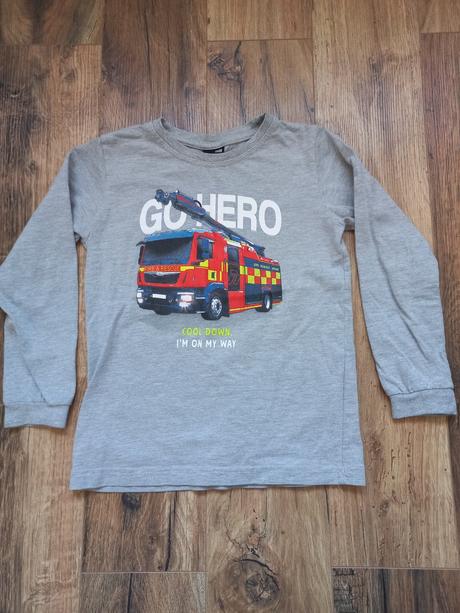 Tricko dlhy rukav 110, hasici, 110