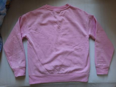 Bledoružová mikina barbie oversize xxs, primark,32