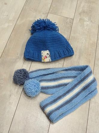 Čiapka mickey mouse + šál, 50