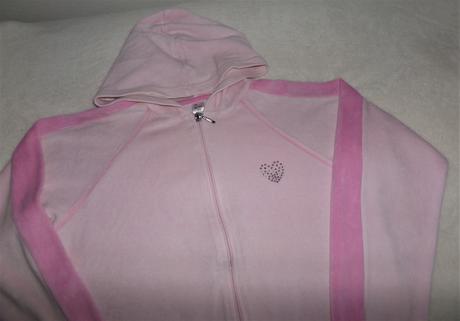 Velúrová mikina veľ.146/152 + tričko, 152