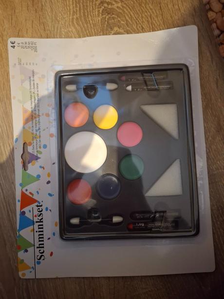 Farby na tvár- nove, 