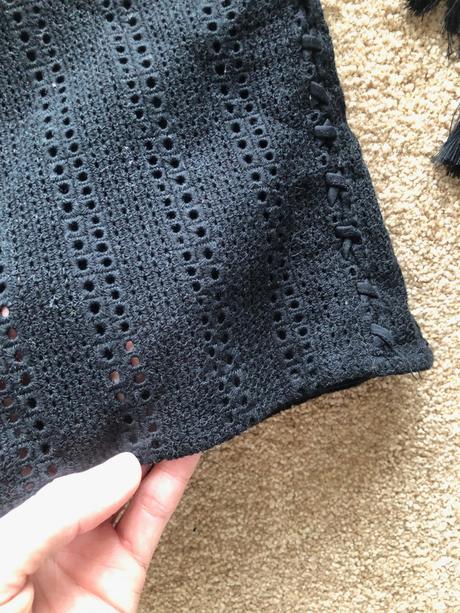 Krajkové šotrky so šnurovaním na bokoch, zara,m