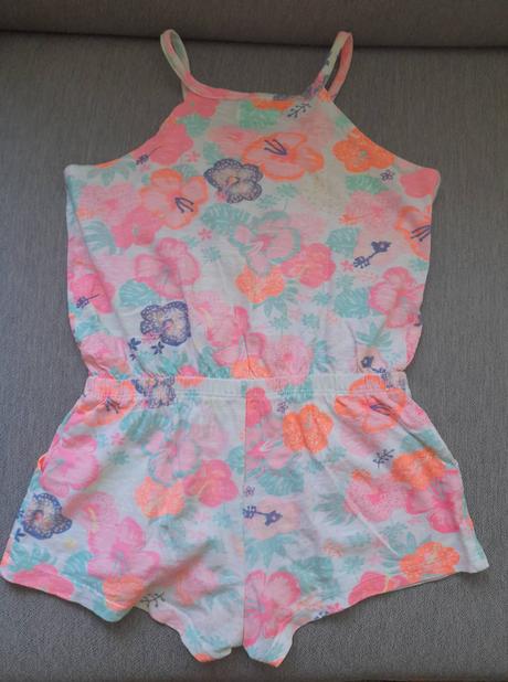 Letný dievčenský overal veľ. 122, 122