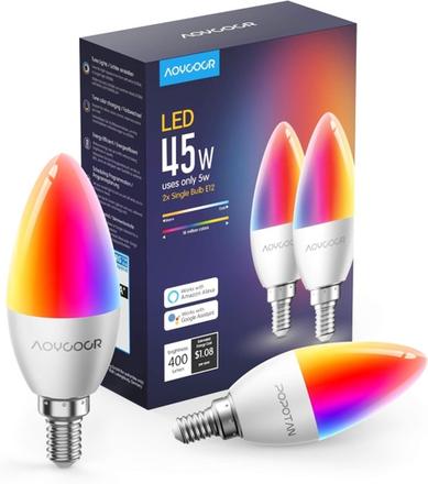 Smart led žiarovky 5w 2ks, 