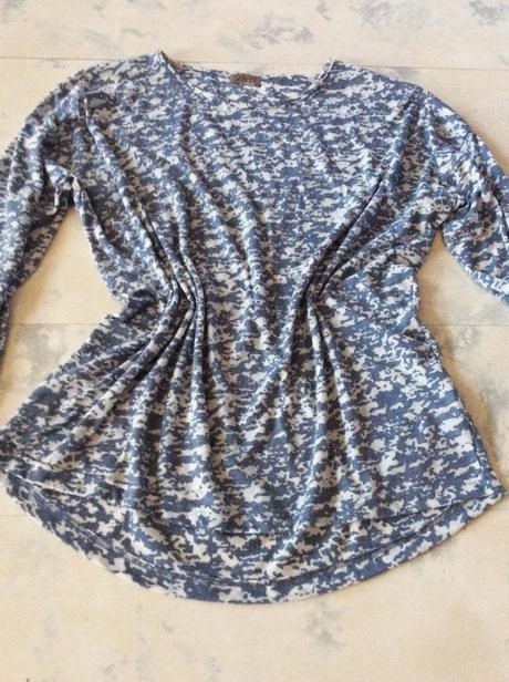 Tričko over size l - xl, l